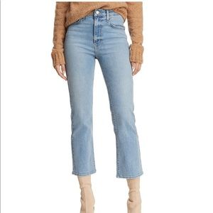 Levi’s Mile High Waisted Cropped Flare Jeans Light